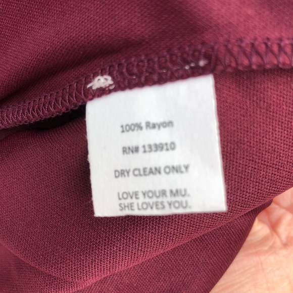 Show Me Your MuMu Tyler Tunic Dark Plum Size Small - Picture 6 of 8